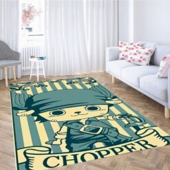 One Piece Choper Living Room Modern Carpet Rug