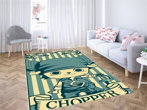 One Piece Choper Living Room Modern Carpet Rug