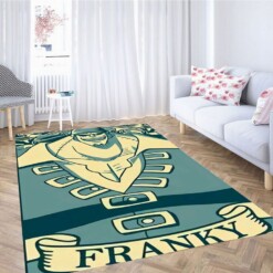 One Piece Franky Living Room Modern Carpet Rug