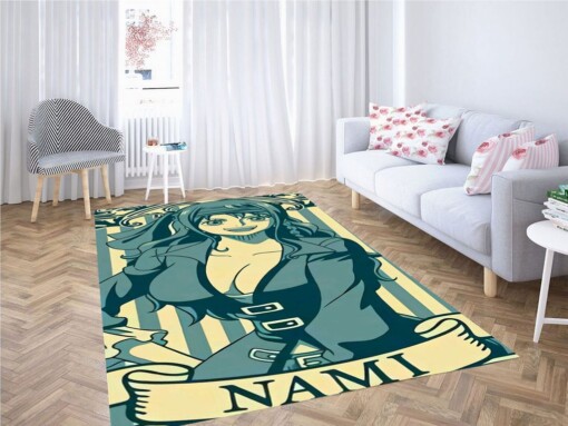 One Piece Nami Living Room Modern Carpet Rug