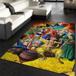One Piece Stampede Rug  Custom Size And Printing