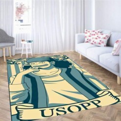 One Piece Usopp Carpet Rug