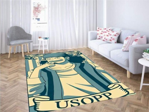 One Piece Usopp Carpet Rug