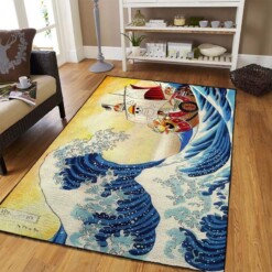 One Piece Wave Area Rug