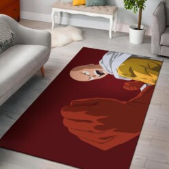 One Punch Man Area Rug