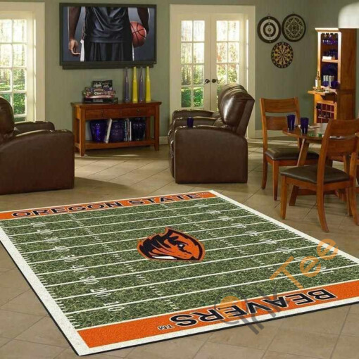 Oregon State Beavers Home Field Area Rug