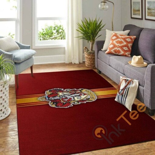 Original Gryffindor Logo Living Room Carpet Floor Decor Beautiful Gift For Harry Potters Fan Potter Rug