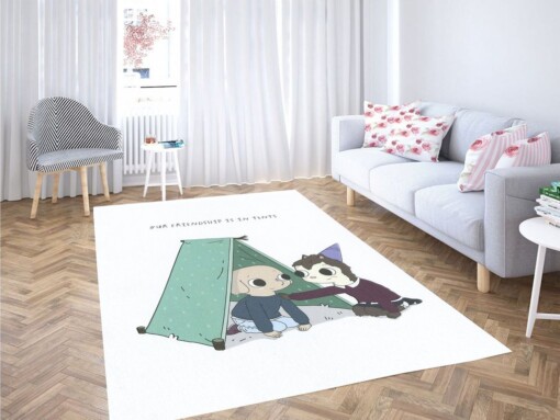 Our Friendship In Tents Summer Camp Island Living Room Modern Carpet Rug