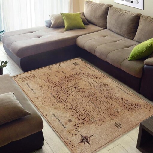 Oz Map Area Rug