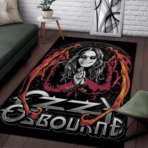 Ozzy Osbourne Area Rug