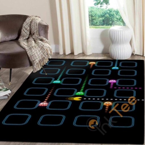 Pacman Area Rug