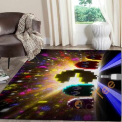 Pacman Area Rug