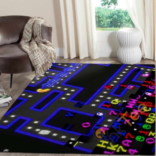 Pacman Area Rug