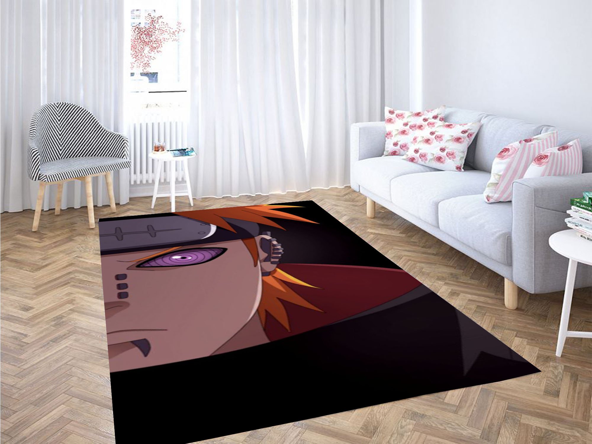 Pain Naruto Wallpaper Carpet Rug