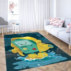 Painting Beemo Adventure Time Carpet Rug