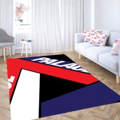 Palace Red Blue White Logo Carpet Rug