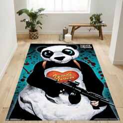 Panda Man Of Suicide Squad Rug  Custom Size And Printing