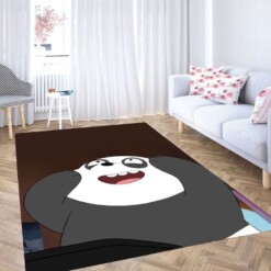 Panda We Bare Bears Living Room Modern Carpet Rug