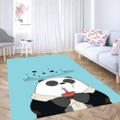 Panda We Bare Bears Wallpaper Living Room Modern Carpet Rug