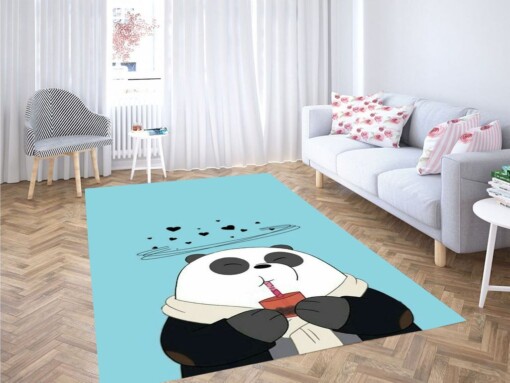 Panda We Bare Bears Wallpaper Living Room Modern Carpet Rug