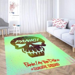 Panic At The Disco Suicide Squad Carpet Rug