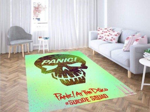 Panic At The Disco Suicide Squad Carpet Rug