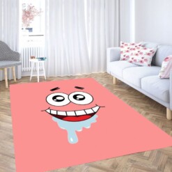 Patrick Cartoon Network Living Room Modern Carpet Rug