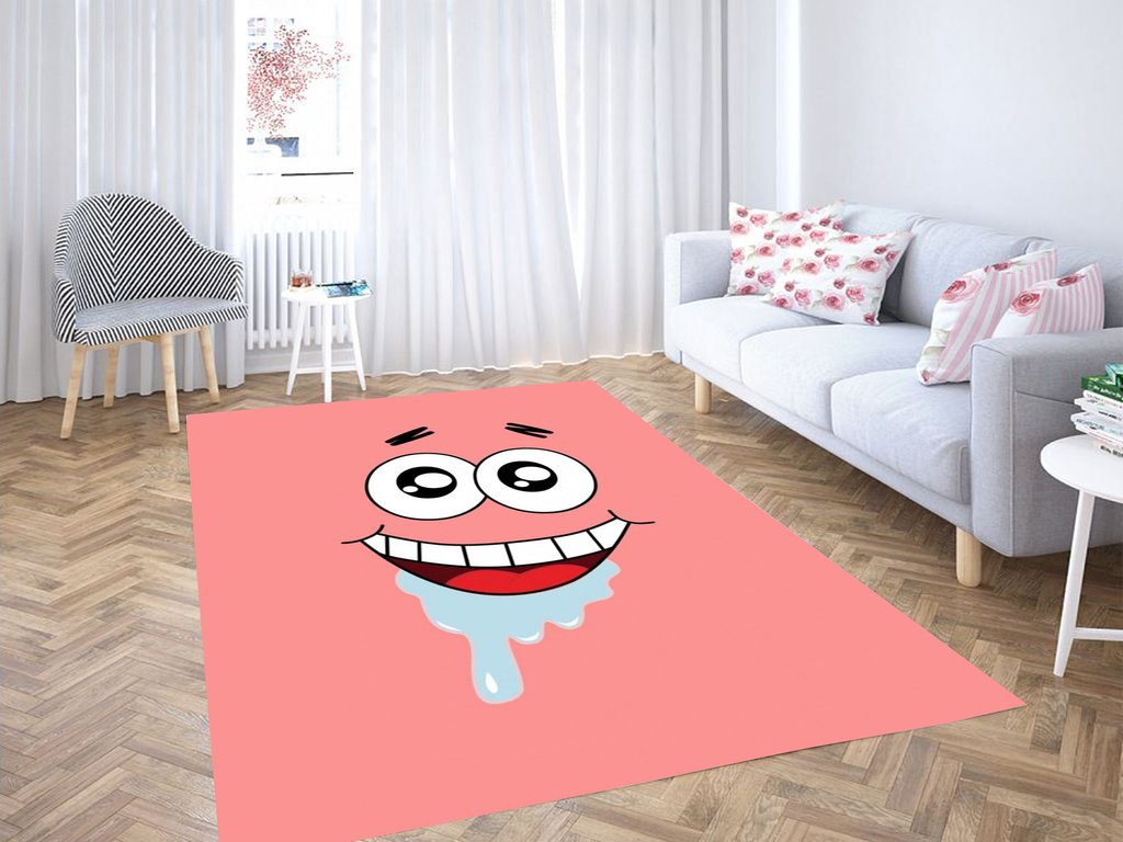 Patrick Cartoon Network Living Room Modern Carpet Rug