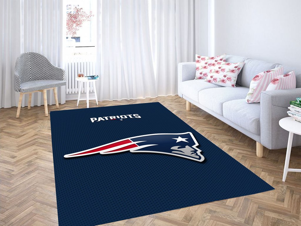 Patriots American Football Living Room Modern Carpet Rug