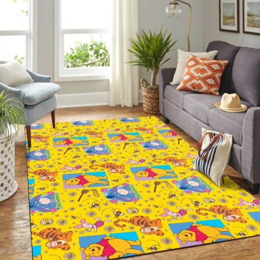 Pattern Winnie The Pooh Carpet Floor Area Rug