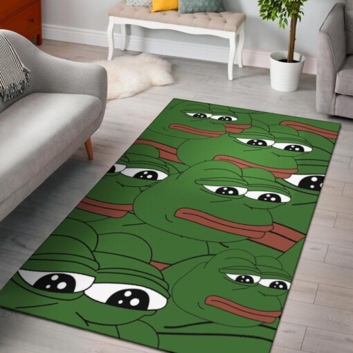 Pepe The Frog Area Rug