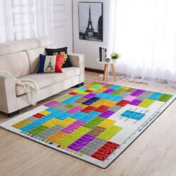 Periodic Pokemon Area Rug