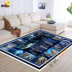 Personalized Animal Childrens Bedroom Custom Name Living Room Rug