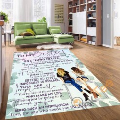Personalized To My Best Friend Living Room Bedroom Decoration Friends Gifts Rug