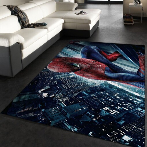 Peter Parker Spider Man Rug  Custom Size And Printing