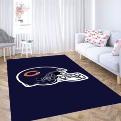 Philadelphia Eagles Helmet Logo Carpet Rug