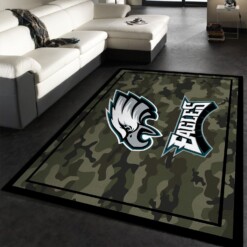 Philadelphia Eagles NFL Rug  Custom Size And Printing