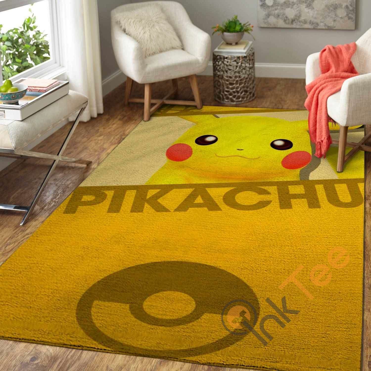 Pikachu Area Rug