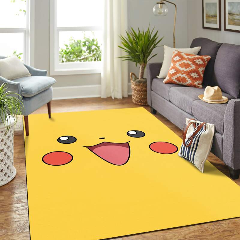 Pikachu Carpet Floor Area Rug