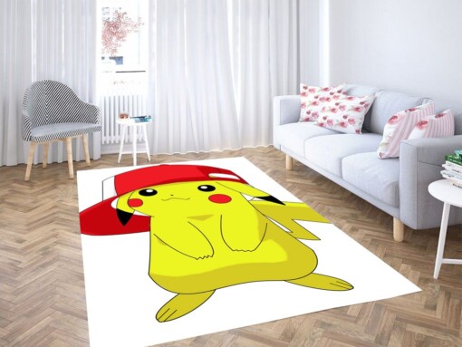 Pikachu Cute Living Room Modern Carpet Rug