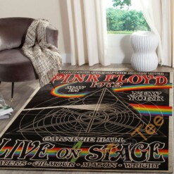 Pink Floyd Laminated Carnegie Hall Rug