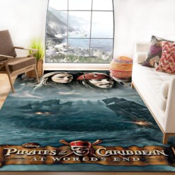 Pirates At Worlds End Rug  Custom Size And Printing