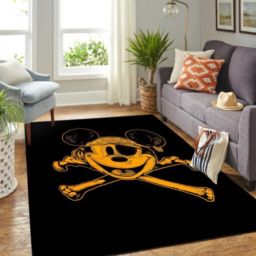 Pirates Of The Caribbean Mice Carpet Floor Area Rug