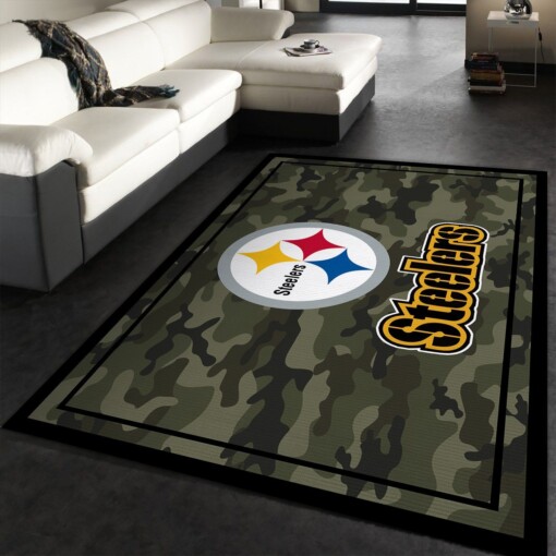 Pittsburgh Steelers NFL Sport Rug  Custom Size And Printing
