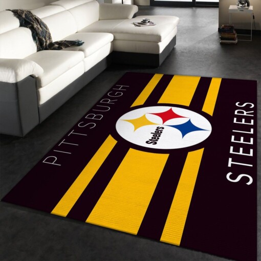 Pittsburgh Steelers Rug  Custom Size And Printing