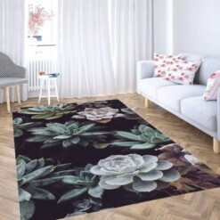 Plant Backgrounds Carpet Rug