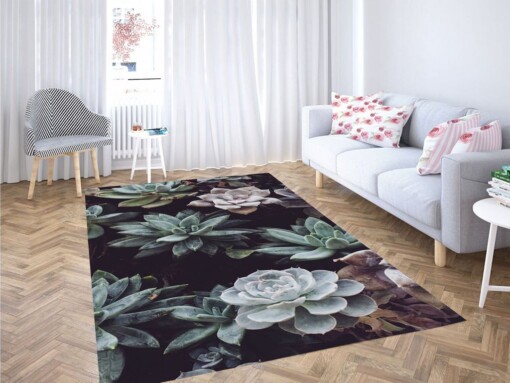 Plant Backgrounds Living Room Modern Carpet Rug