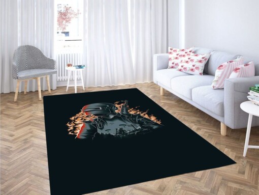 Player Battlegrounds Living Room Modern Carpet Rug