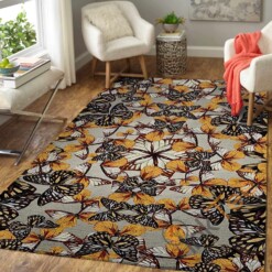 Plenty Of Butterflies Area Rug