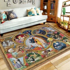 Pocahontas Disney Area Rug